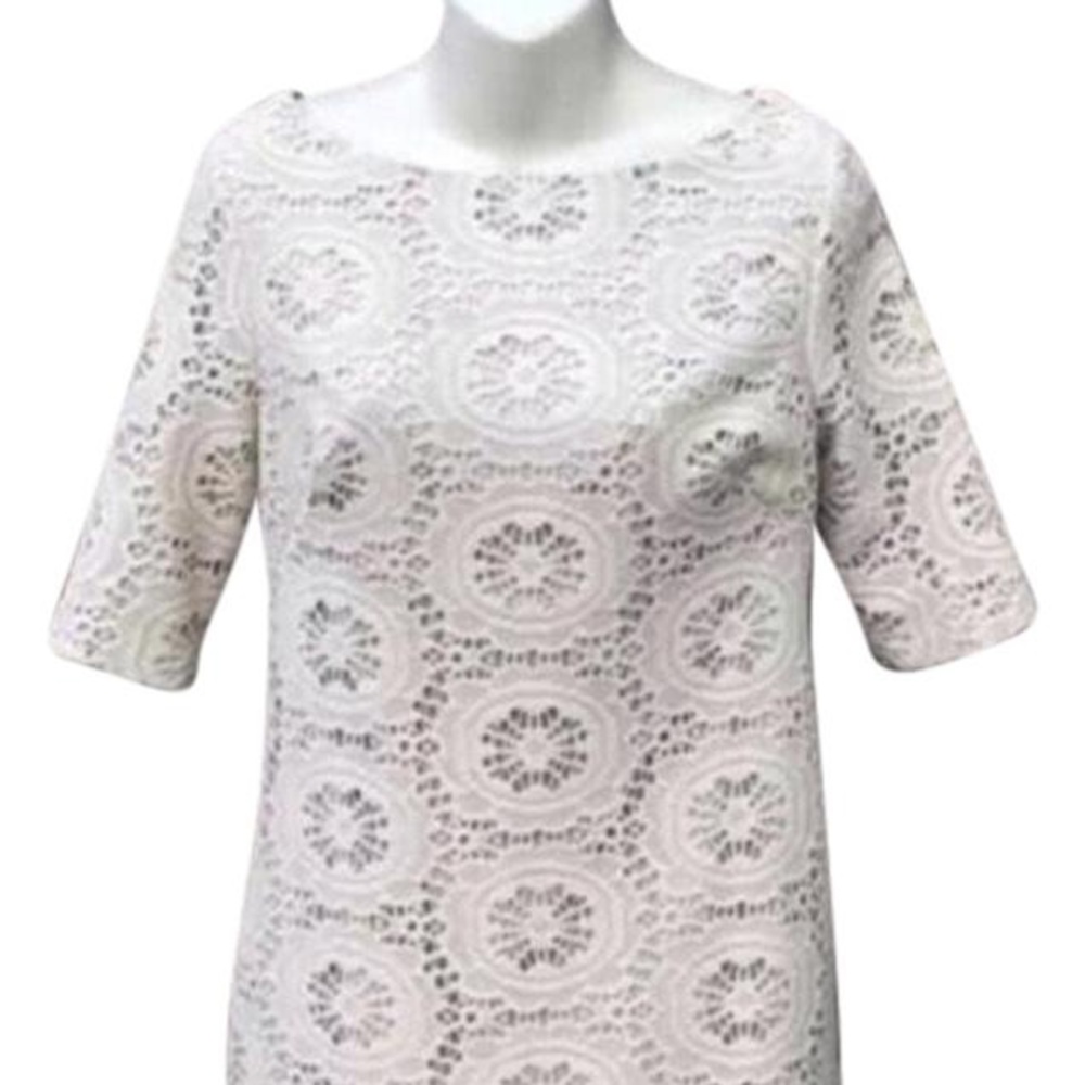 Adrianna Papell Floral Lace Dress Size 12